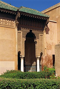 Saadian Tombs, Marrakesh, Morocco, North Africa, Africa