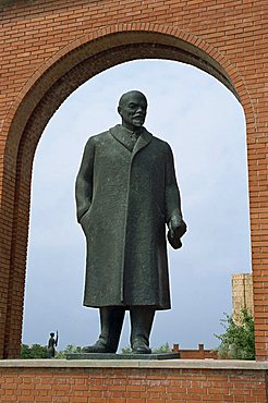 Statue Park (Szobor Park) full of old communist period statues, Budapest, Hungary, Europe