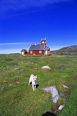 Settlement of Ilimanaq, formerly Claushavn, Greenland, Polar Regions