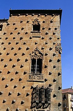 Casa de las Conchas (House of Shells), Salamanca, Spain, Europe