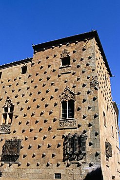 Casa de las Conchas (House of Shells), Salamanca, Spain, Europe