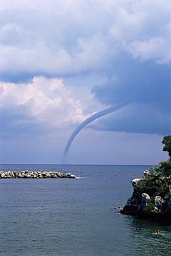 Water spout, Damouchari, Pelion, Greece, Europe