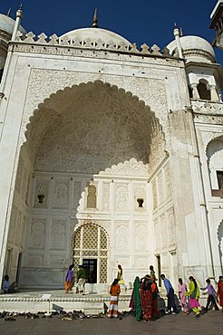 The Bibi ka Maqbara, built by Azam Shah in 1678 as a son's tribute to his mother, Begum Rabia Durrani, the Queen of Mughal emperor Aurangzeb, Aurangabad, Maharashtra, India, Asia