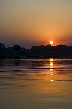 Narmada River, Maheshwar, Madhya Pradesh state, India,Asia