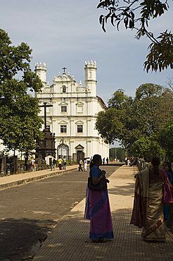 Church of St. Francis of Assisi in old Goa, Goa, India