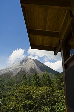 Arenal Volcano from Arenal Volcano Observatory Lodge, Costa Rica, Central America