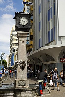 Clock tower, San Jose, Costa Rica, Central America