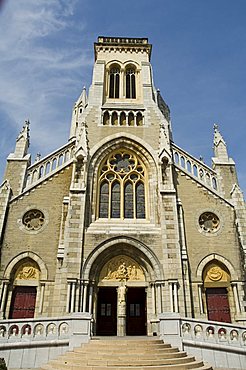 Church, Biarritz, Basque country, Pyrenees-Atlantiques, Aquitaine, France, Europe