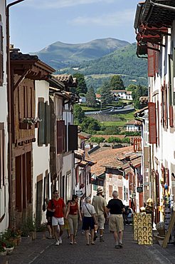 St. Jean Pied de Port, Basque country, Pyrenees-Atlantiques, Aquitaine, France, Europe