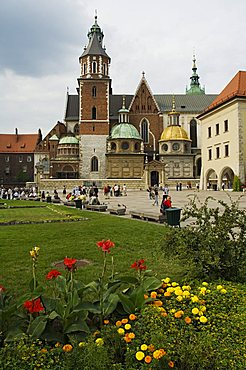 Wawel Cathedral, Royal Castle area, Krakow (Cracow), UNESCO World Heritage Site, Poland, Europe