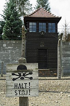 Auschwitz concentration camp, near Krakow (Cracow), Poland, Europe