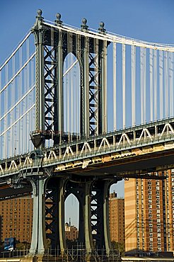 Manhattan Bridge, New York City, New York, United States of America, North America