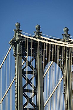 Manhattan Bridge, New York City, New York, United States of America, North America