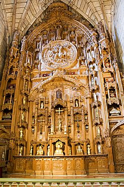 In the museum, Santiago Cathedral, Santiago de Compostela, Galicia, Spain, Europe