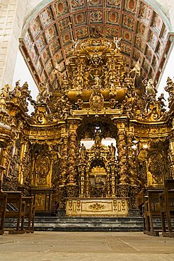 Church of San Martin Pinario, Santiago de Compostela, Galicia, Spain, Europe