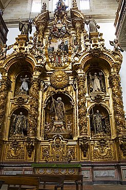 Church of San Martin Pinario, Santiago de Compostela, Galicia, Spain, Europe