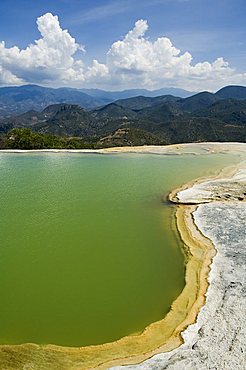 Hot springs, Hierve el Agua, Oaxaca, Mexico, North America