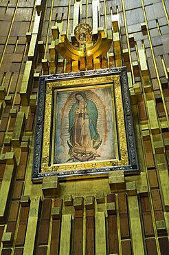 Basilica de Guadalupe, a famous pilgramage center, Mexico City, Mexico, North America