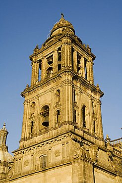 Metropolitan Cathedral, Zocalo, Centro Historico, Mexico City, Mexico, North America