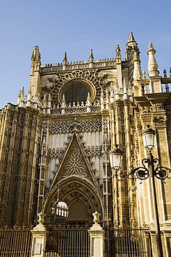 Seville Cathedral, UNESCO World Heritage Site, Santa Cruz district, Seville, Andalusia, Spain, Europe