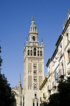 La Giralda, Santa Cruz district, Seville, Andalusia, Spain, Europe