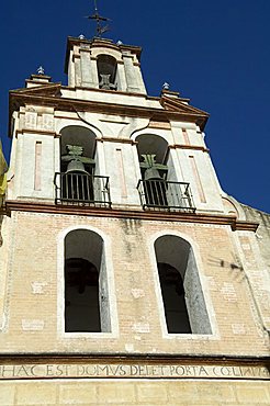 Chuch of Maria la Blanca, Santa Cruz district, Seville, Andalusia, Spain, Europe