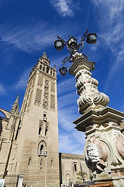 La Giralda, Santa Cruz district, Seville, Andalusia, Spain, Europe