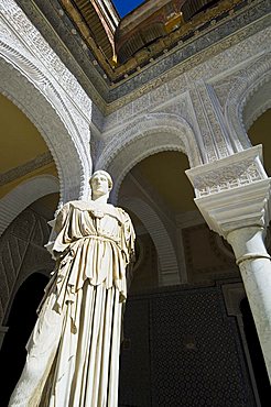 Casa de Pilatos, Santa Cruz district, Seville, Andalusia, Spain, Europe