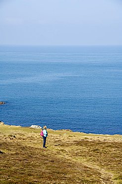 Coast, Bryer (Bryher), Isles of Scilly, off Cornwall, United Kingdom, Europe