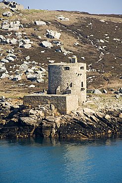 King Charles Castle, Tresco, Isles of Scilly, off Cornwall, United Kingdom, Europe