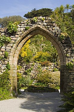 The Abbey Gardens, Tresco, Isles of Scilly, off Cornwall, United Kingdom, Europe