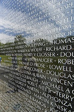 Vietnam Veterans Memorial Wall, Washington D.C. (District of Columbia), United States of America, North America