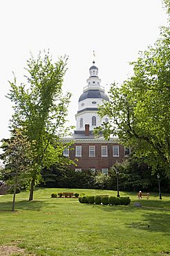 State Capitol building, Annapolis, Maryland, United States of America, North America