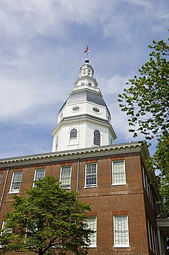 State Capitol building, Annapolis, Maryland, United States of America, North America