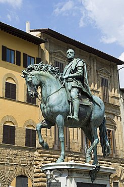 Palazzo Vecchio on the Piazza della Signoria, Florence (Firenze), Tuscany, Italy, Europe