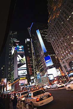 Times Square, Manhattan, New York, New York State, United States of America, North America