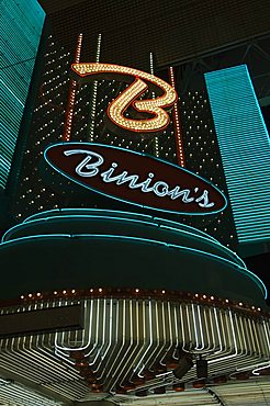 Binion's, Fremont Street, the older part of Las Vegas, Nevada, United States of America, North America