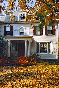 Old house, Manchester, Vermont, USA