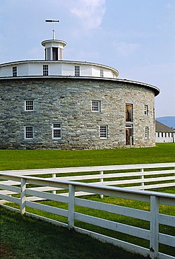 Round Stone Barn, Hancock Shaker Village, Massachusetts, USA