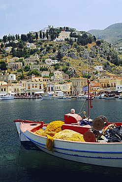 Yialos, Symi, Dodecanese Islands, Greece, Europe