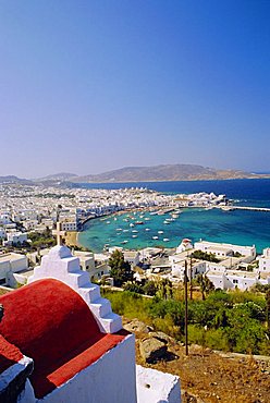 Mykonos, Mykonos Town and Port, Cyclades Islands, Greece