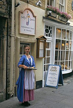 Sally Lunn's, Bath, Avon, England, U.K., Europe