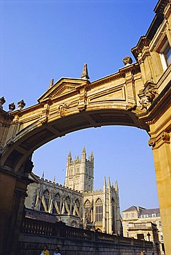 Bath Abbey, Bath, Avon & Somerset, England, UK