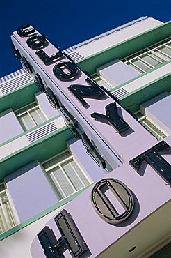 Colony Hotel, Ocean Drive, South Beach, Miami Beach, Miami, Florida, USA, North America