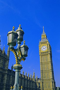 Big Ben, Houses of Parliament, Westminster, London, England, UK