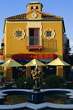 1920's Spanish style architecture in downtown Sarasota, Florida, USA