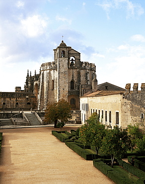 Convento de Crist (Convent of Christ), Tomar, UNESCO World Heritage Site, Ribatejo, Portugal, Europe