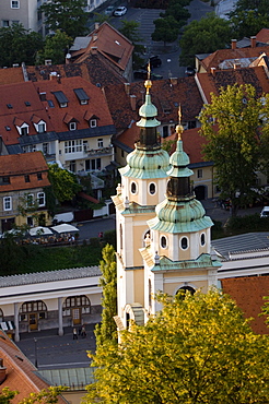 Cathedral of St. Nicholas, Ljubljana, Slovenia, Europe