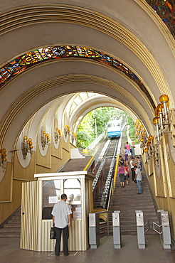 Funicular, Kiev, Ukraine, Europe