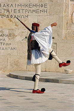 Evzon, Parliament, Syndagma, Athens, Greece, Europe